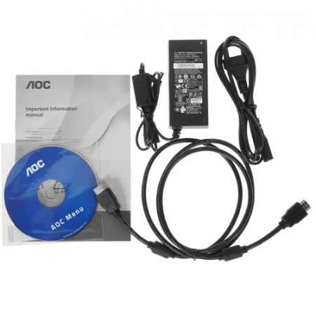 23.8" Монитор AOC 24B2XDAM черный