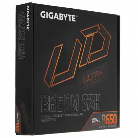 Материнская плата Gigabyte B650M S2H черный