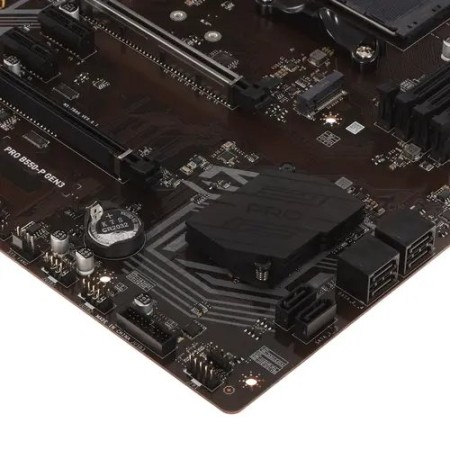 Материнская плата MSI PRO B550-P GEN3 коричневый