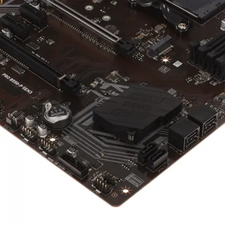 Материнская плата MSI PRO B550-P GEN3 коричневый