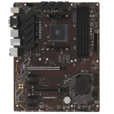 Материнская плата MSI PRO B550-P GEN3 коричневый