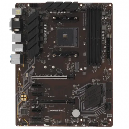 Материнская плата MSI PRO B550-P GEN3 коричневый