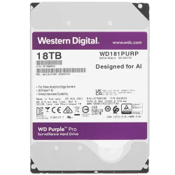 18 ТБ Жесткий диск Western Digital Purple Pro (WD181PURP) серый
