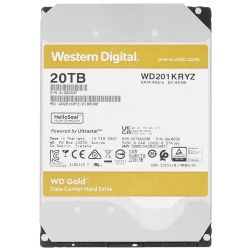 20 ТБ Жесткий диск Western Digital Gold (WD201KRYZ) серый
