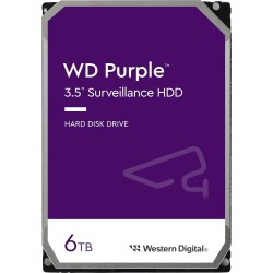 6 ТБ Жесткий диск Western Digital Purple (WD64PURZ) серый