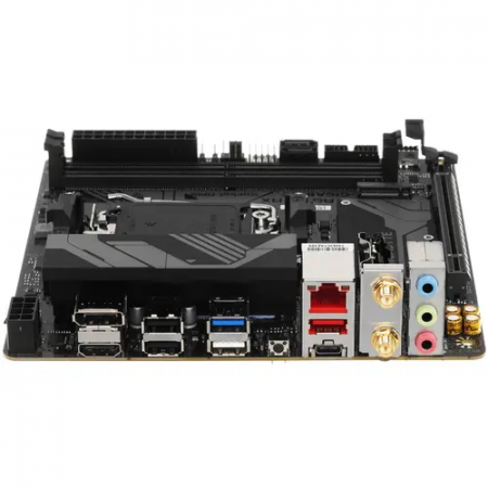 Материнская плата Gigabyte A620I AX черный