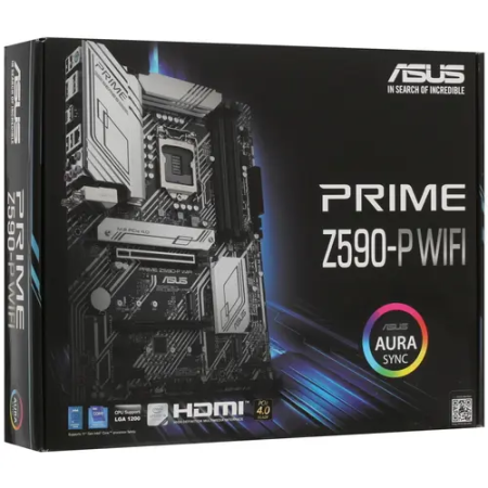 Материнская плата ASUS PRIME Z590-P WIFI черный