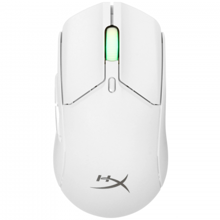 Мышь беспроводная/проводная HyperX Pulsefire Haste 2 (6N0A9AA) белый
