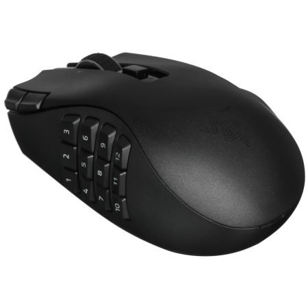 Мышь беспроводная Razer Naga V2 HyperSpeed (RZ01-03600100-R3G1) черный