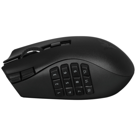 Мышь беспроводная Razer Naga V2 HyperSpeed (RZ01-03600100-R3G1) черный