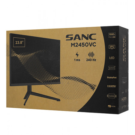 23.8" Монитор Sanc M2450VC черный