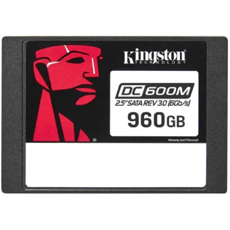 960 ГБ Серверный SSD диск Kingston DC600M (SEDC600M/960G) черный