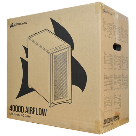 Корпус Corsair 4000D Airflow (CC-9011201-WW) белый