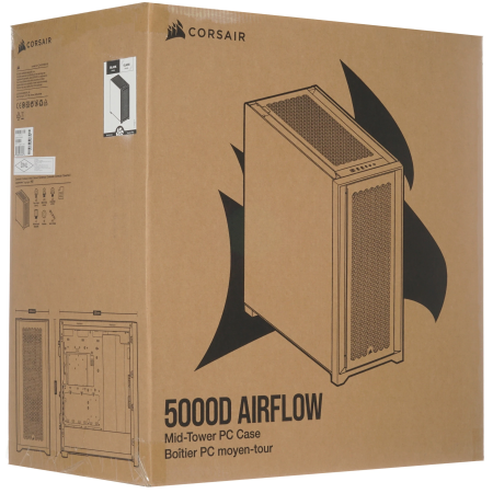 Корпус Corsair 5000D Airflow (CC-9011210-WW) черный