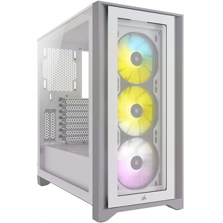 Корпус Corsair iCUE 4000X RGB (CC-9011205-WW) белый