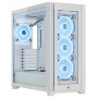 Корпус Corsair iCUE 5000X RGB QL Edition (CC-9011233-WW) белый