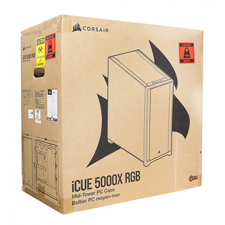 Корпус Corsair iCUE 5000X RGB (CC-9011213-WW) белый