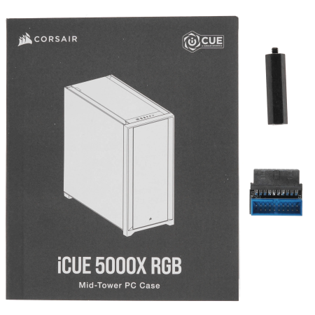 Корпус Corsair iCUE 5000X RGB (CC-9011213-WW) белый
