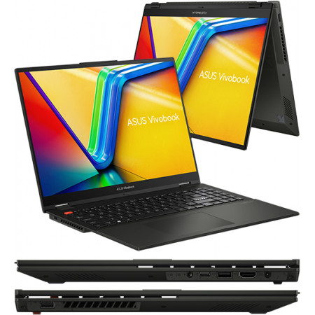 16" Ноутбук ASUS Vivobook Flip S 16 TP3604VA-MC101 (90NB1051-M003L0) черный