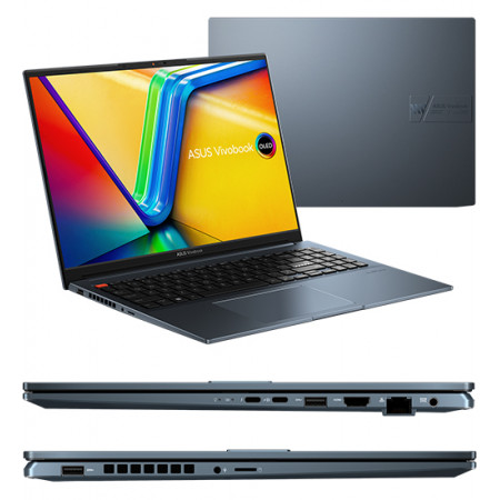 16" Ноутбук ASUS Vivobook Pro 16 OLED K6602VU-MX126 (90NB1151-M00650) синий