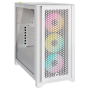 Корпус Corsair iCUE 4000D RGB Airflow (CC-9011241-WW) белый