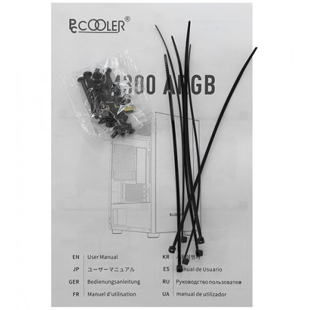 Корпус PCCooler PLATINUM LM300 белый
