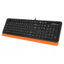 Клавиатура проводная A4Tech Fstyler FK10 (FK10-ORANGE) оранжевый