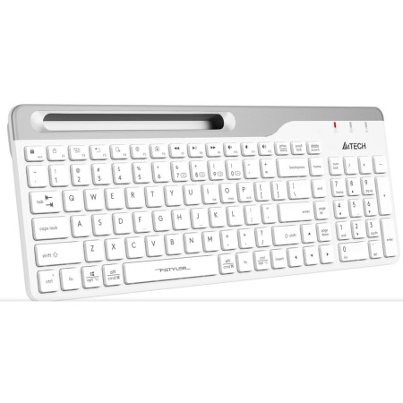 Клавиатура беспроводная A4Tech Fstyler FBK25 белый