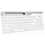 Клавиатура беспроводная A4Tech Fstyler FBK25 белый