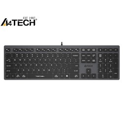 Клавиатура проводная A4Tech Fstyler FX50 серый