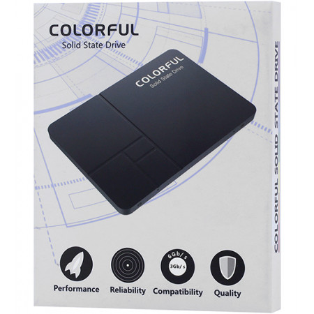 1 ТБ SSD диск Colorful SL500 (SL500 1TB) черный