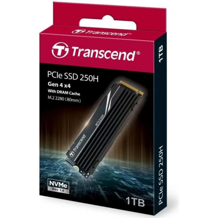 1 ТБ SSD диск Transcend 250H (TS1TMTE250H) черный