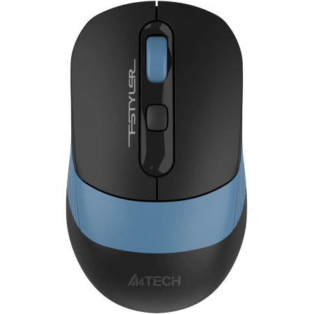 Мышь беспроводная A4tech Fstyler FB10CS (FB10CS-Ash/Blue) черный/синий