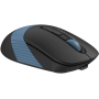 Мышь беспроводная A4tech Fstyler FB10CS (FB10CS-Ash/Blue) черный/синий