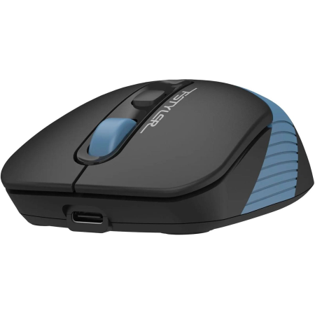 Мышь беспроводная A4tech Fstyler FB10CS (FB10CS-Ash/Blue) черный/синий