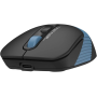 Мышь беспроводная A4tech Fstyler FB10CS (FB10CS-Ash/Blue) черный/синий
