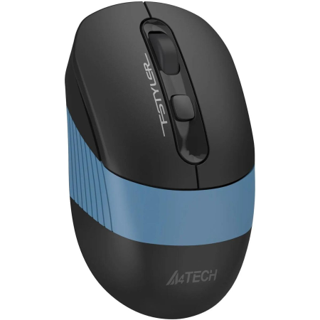 Мышь беспроводная A4tech Fstyler FB10CS (FB10CS-Ash/Blue) черный/синий