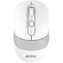 Мышь беспроводная A4tech Fstyler FB10CS (FB10CS-Grayish/White) серый/белый