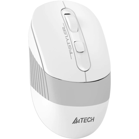Мышь беспроводная A4tech Fstyler FB10CS (FB10CS-Grayish/White) серый/белый