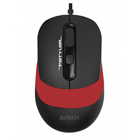 Мышь проводная A4Tech Fstyler FM10 (FM10-BLACK/RED) черно-красный