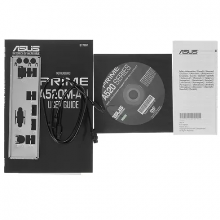 Материнская плата ASUS PRIME A520M-A II черный
