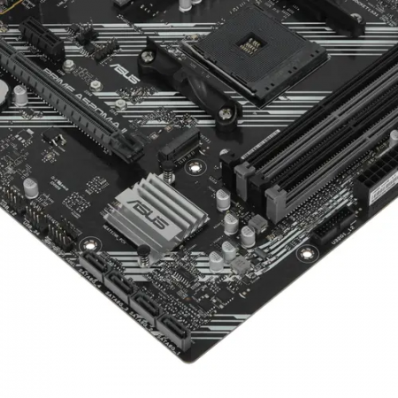Материнская плата ASUS PRIME A520M-A II черный