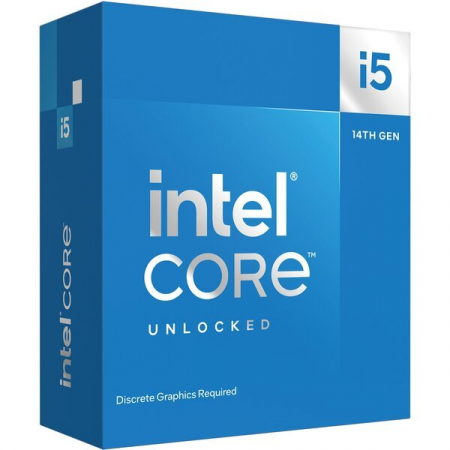 Процессор Intel Core i5-14600KF BOX без кулера (BX8071514600KF) серый