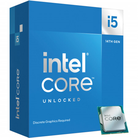 Процессор Intel Core i5-14600KF BOX без кулера (BX8071514600KF) серый