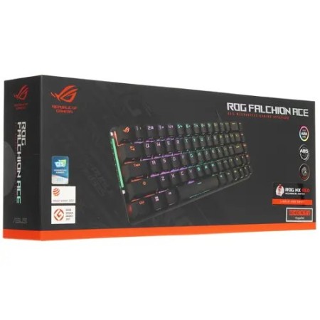Клавиатура проводная Asus M602 ROG Falchion Ace (90MP0346-BKRA00) черный
