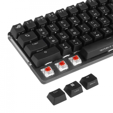 Клавиатура проводная Asus M602 ROG Falchion Ace (90MP0346-BKRA00) черный