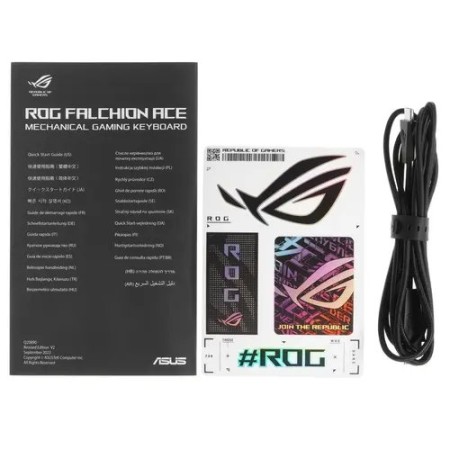 Клавиатура проводная Asus M602 ROG Falchion Ace (90MP0346-BKRA00) черный