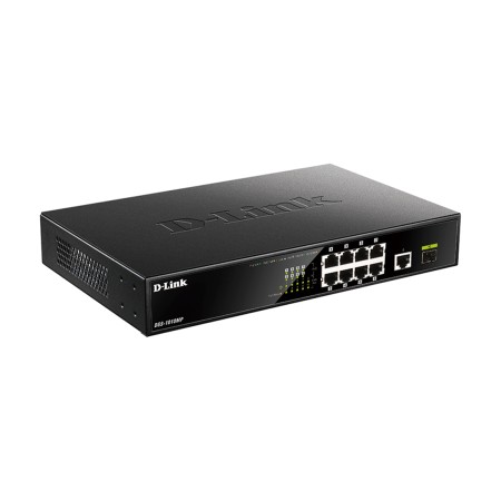 Коммутатор D-Link DGS-1010MP (DGS-1010MP/A1A) черный