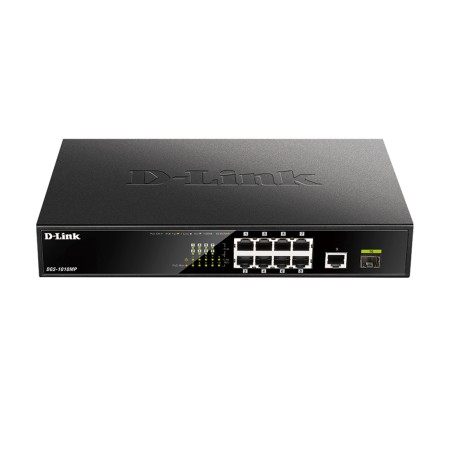 Коммутатор D-Link DGS-1010MP (DGS-1010MP/A1A) черный