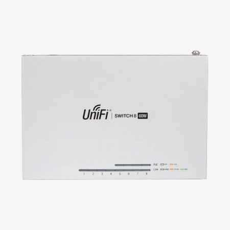 Коммутатор Ubiquiti UniFi Switch 8 (US-8-60W-EU) белый